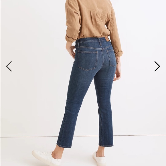 Madewell Cali-Demi Boot Jeans Size 37 Plus - Picture 4 of 13